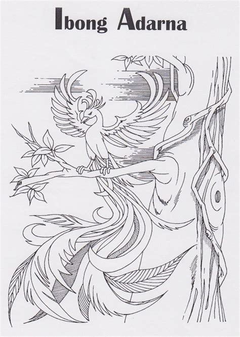ibong adarna picture|ibong adarna drawing.